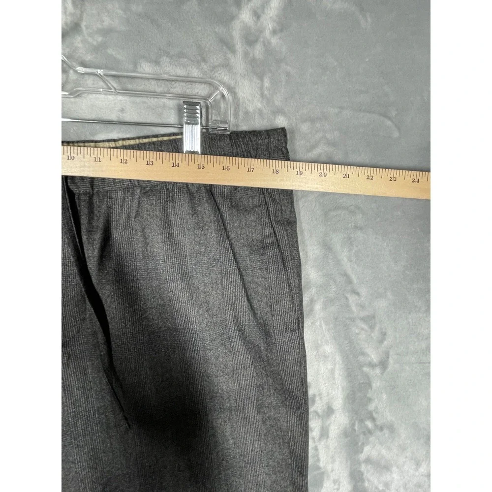 Banana Republic Vitale Barberis Canonico Wool Flannel 120s Pants Grey Tall L